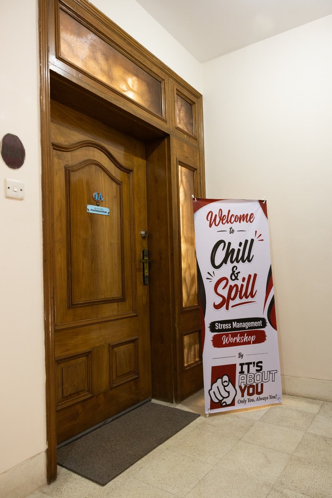 Chill & Spill Stress Management Workshop