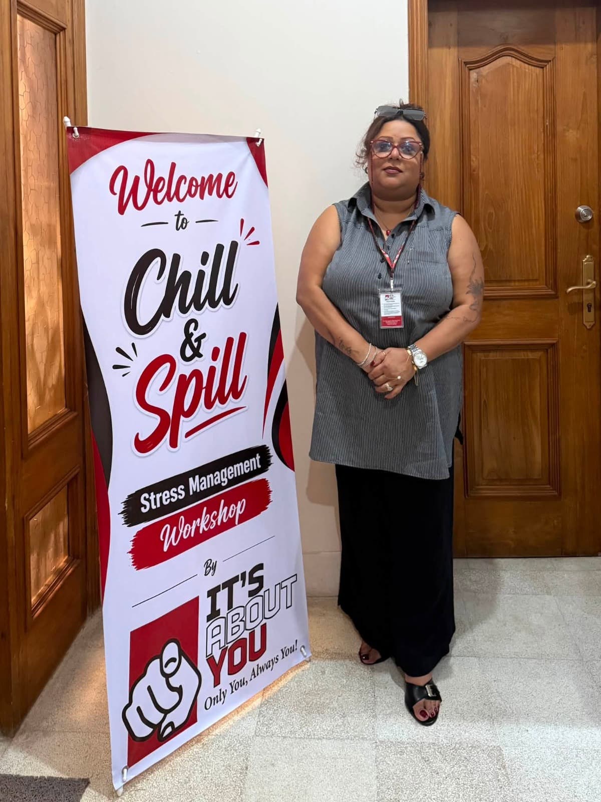 Chill & Spill Stress Management Workshop — photo 3