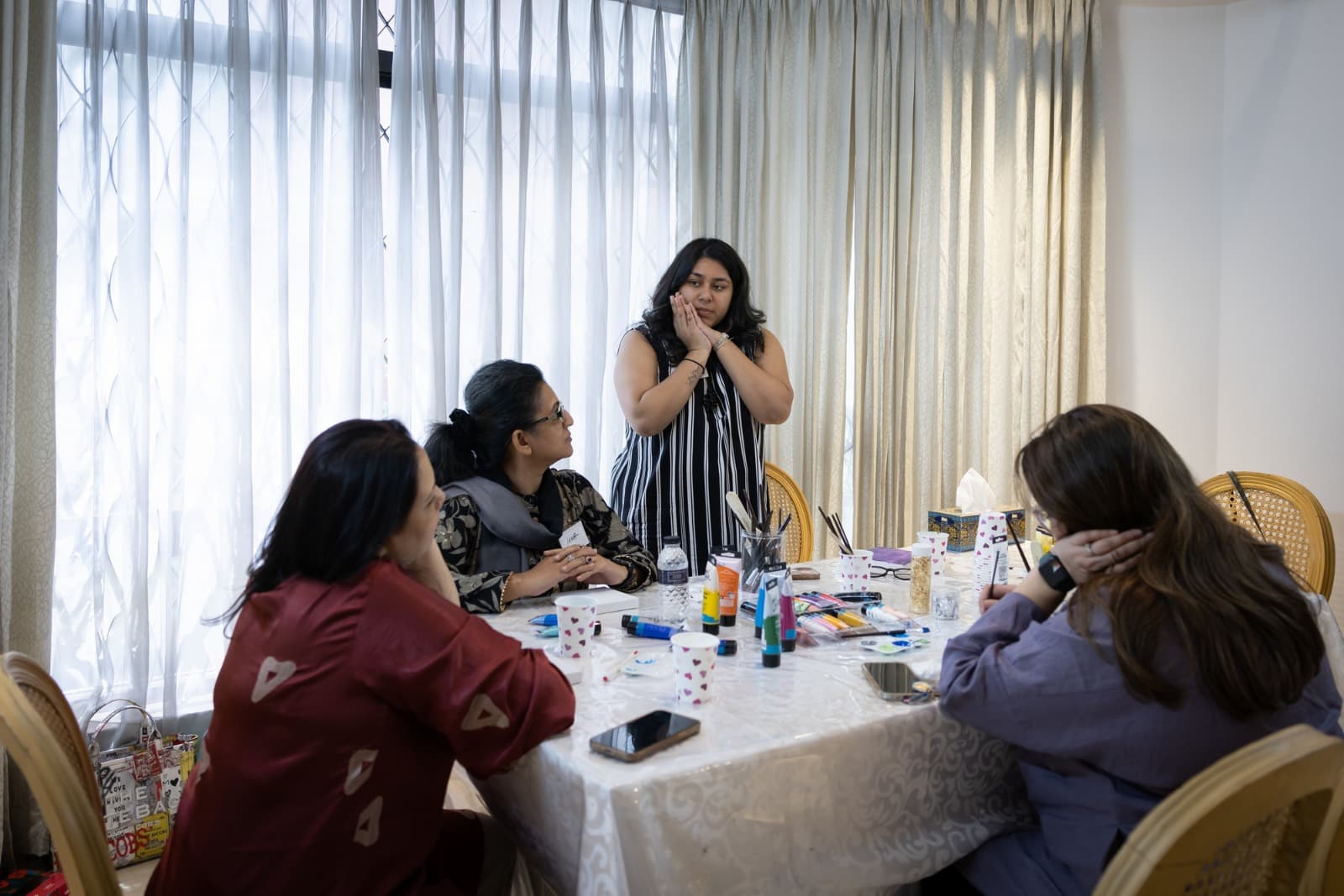 Chill & Spill Stress Management Workshop — photo 17