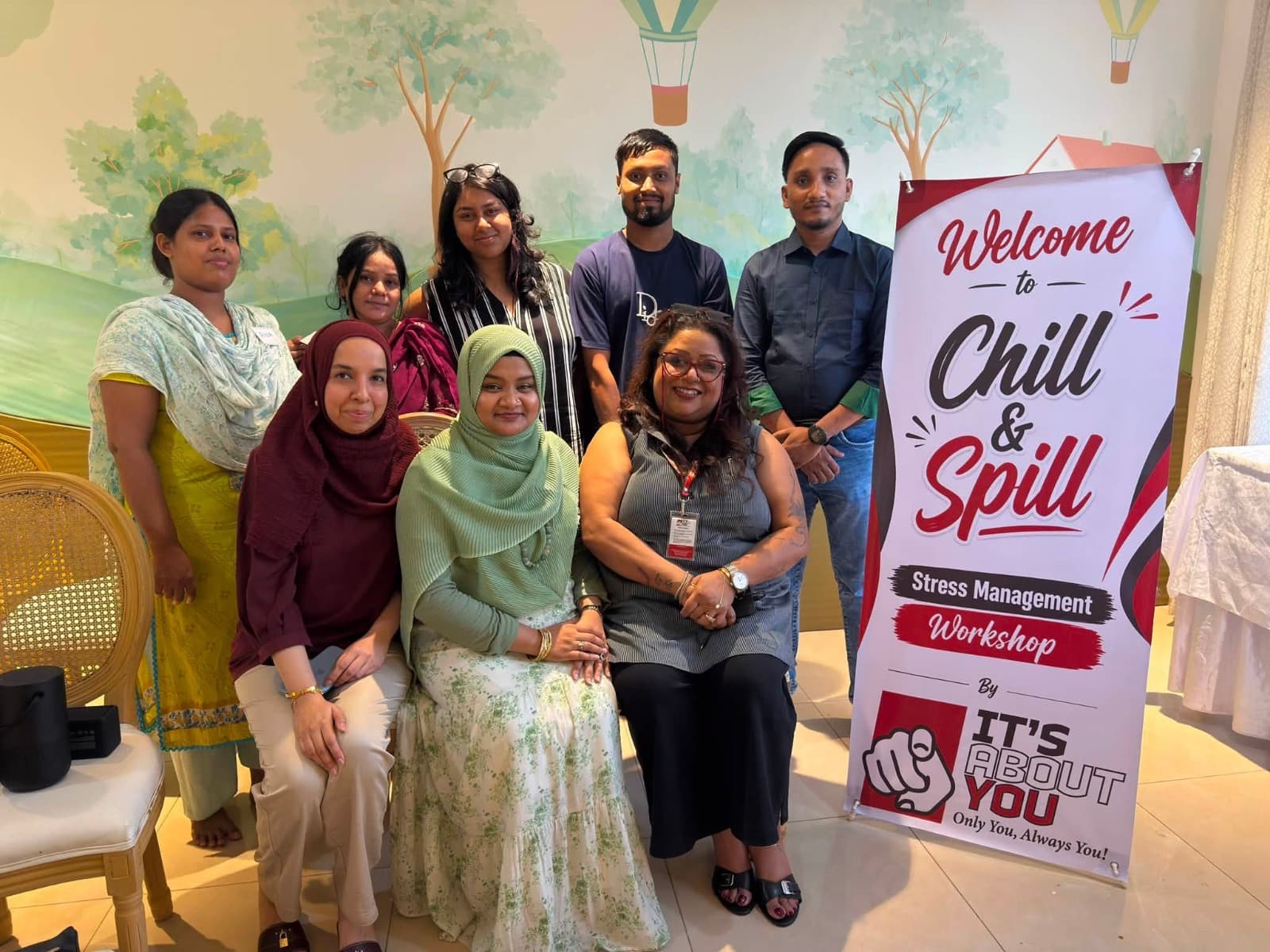 Chill & Spill Stress Management Workshop — photo 34